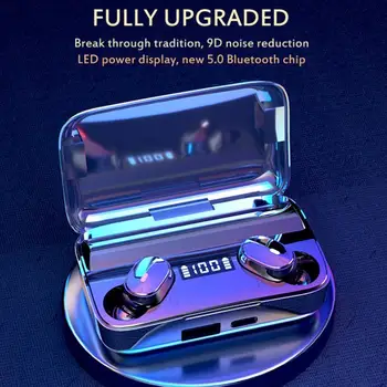

A9 Wireless Bluetooth 5.0 Earphone Earbuds TWS HIFI Mini In-ear Sports Running Headset HD Call For Xiaomi Huawei Samsung