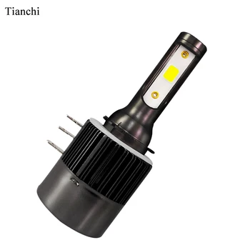 

2PCS H15 Car Headlights Led 12000LM COB Mute Fan Cooling Auto Led Headlights Bulbs For Sale