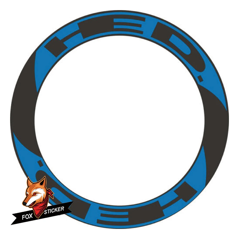 700c 30/38/40/50/55/60/80/88mm Road Bicycle Carbon Wheelset Sticker Brand Road Bicycle Wheels Sticker for HED