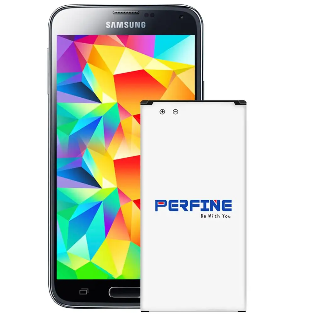 

Perfine 2pcs 3500mAh S5 Battery for Sam sung G alaxy S5 i9600 with NFC function