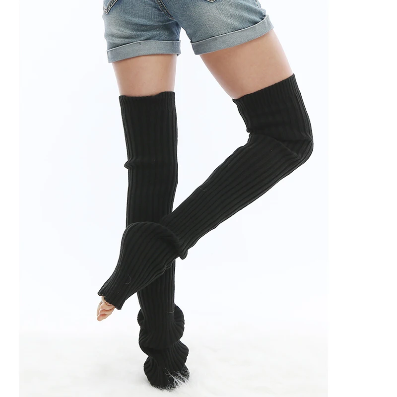 High Quality Dancer Leg Warmers 1 Pair Women's Dancing Knitted Socks 