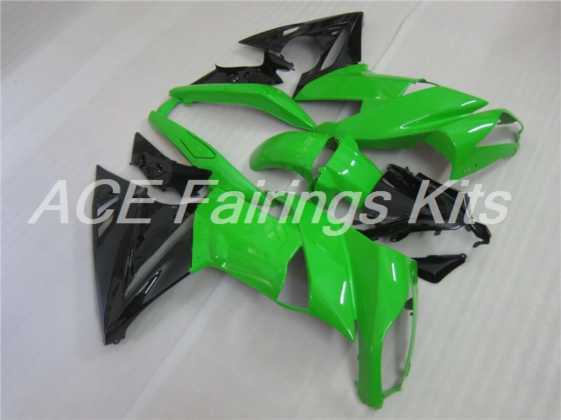 Легко Установка ABS Обтекатели комплект подходит для Kawasaki Ninja 650R ER-6F 09 10 11 650 ER6F 2009 2010 2011 Милая футболка