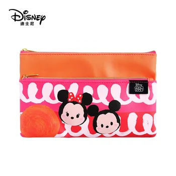 

Disney authentic tsum tsum fashion multifunctional storage bag cosmetic bag cartoon mickey mouse coin purse hand bag coin bag