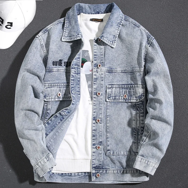 QIWN 2021 Autumn New Denim Jacket 