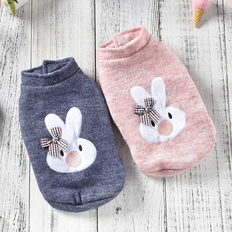 

Autumn and Winter 2019 Newest Dog Clothes Wool Two Feet Warm Coats for Small Dog Puppy Vest Pink Grey Colors Warm Dog Vests