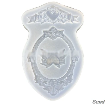 

DIY Photo Frame Heart Pendant Molds Slilcone UV Resin Molds Jewelry Making Tools T4MD