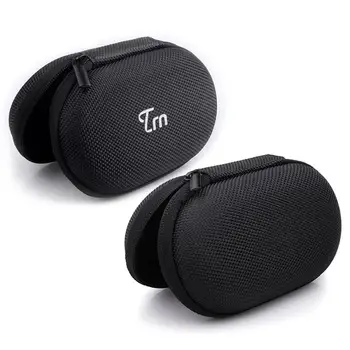 

Anti-Fall Anti-Shock Shockproof Oxford Cloth EVA Headset Bag Data Cable Bluetooth Earphone Storage Bag Protective Box