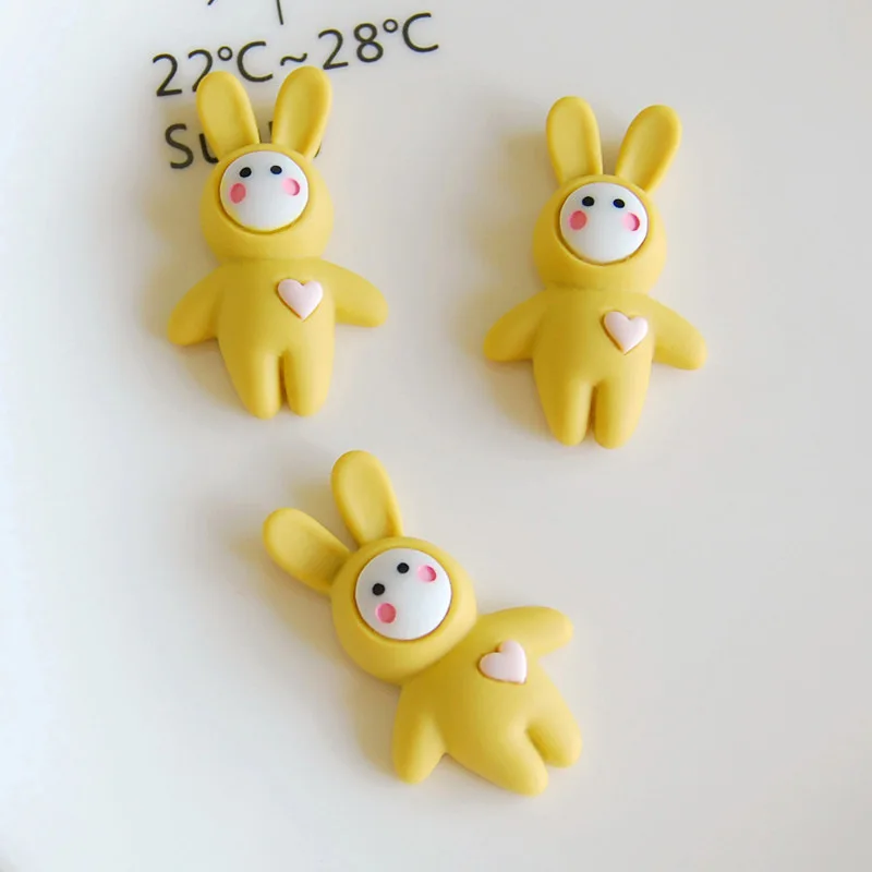 10Pcs/lot Flatback Resin Cabochons Kawaii Rabbit Resin Cabochon DIY Embellishment for Scrapbooking Decoration Hair Accessories 10Pcs/lot Flatback Resin Cabochons Kawaii Rabbit Resin Cabochon DIY Embellishment for Scrapbooking Decoration Hair Accessories