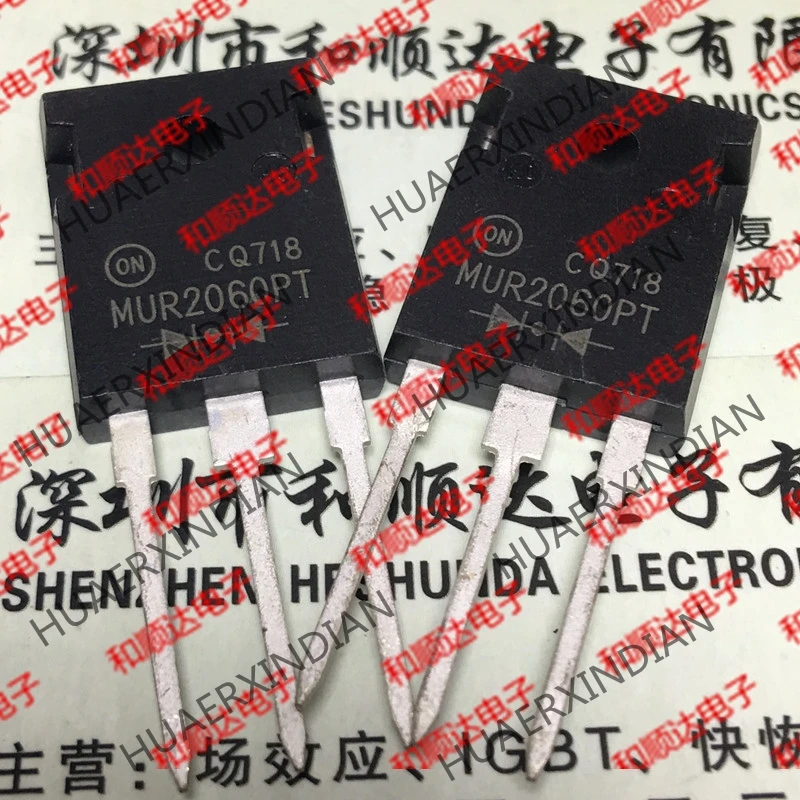 5 шт., новые оригинальные кнопки MUR2060PT-247 600V 20A