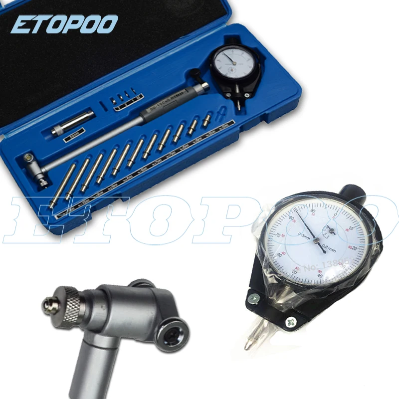 Dial Bore Gauge 18-35mm 35-50mm 50-160mm Indicator Diameter Indicators Precision Engine Cylinder Measuring Test Kit Tool Meter |