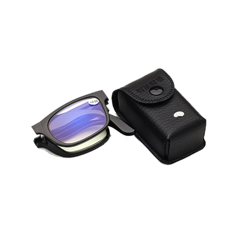 

Foldable Unisex Reading Glasses Presbyopic Eyeglasses Full Frame +1.0 To +4.0