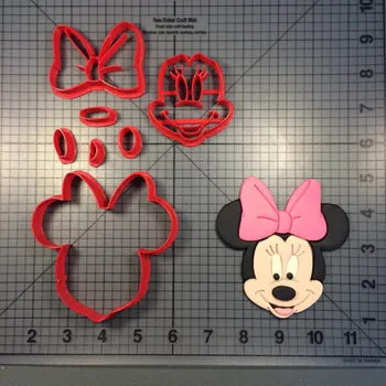 

Mouse Minnie cookie tool baking set customized molds parent-child diy home baking kitchen icing baking tools cake molds