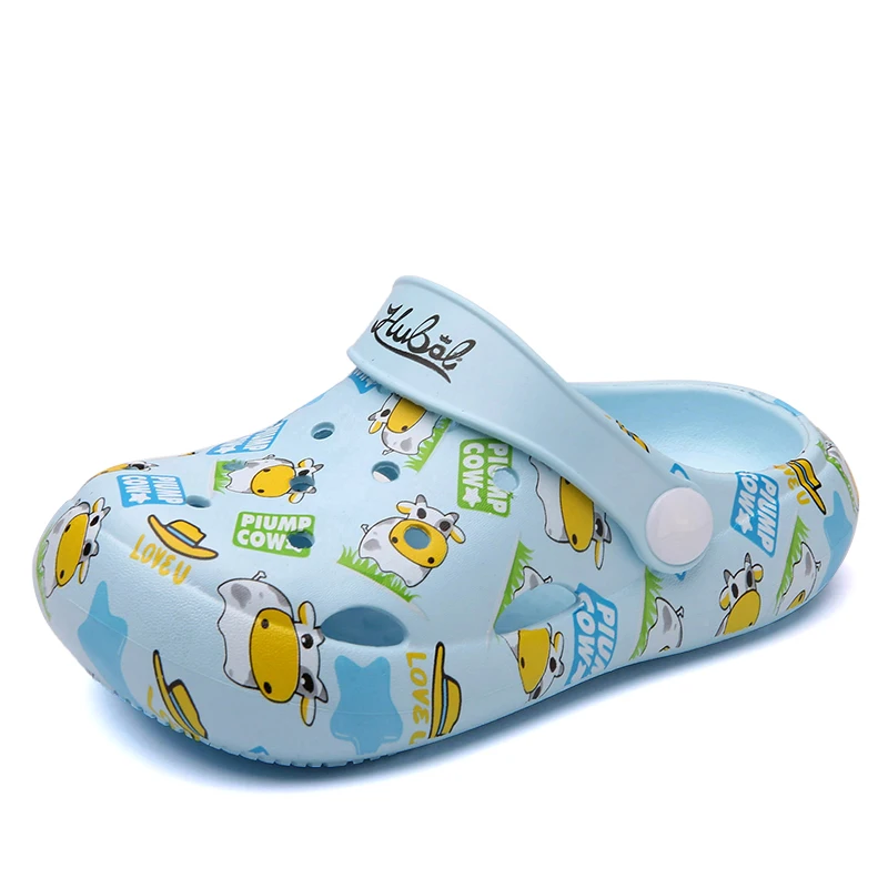 

New Child Sandals Crocks Summer Hole Shoes Crok Rubber Clogs Kids EVA Garden Shoes Crocse Multicolor Beach Flat Sandals Slippers