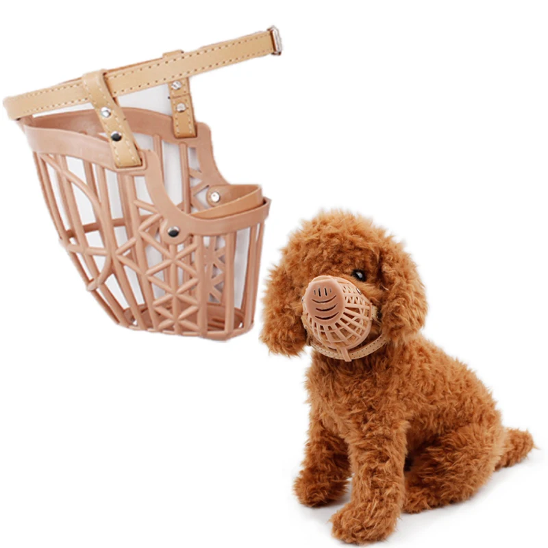 

1Pcs 7 Sizes Plastic Pet Dog Muzzle Strong Dogs Muzzle Basket Design Anti-biting Dog Mouth Mask For Dogs Cats Pets