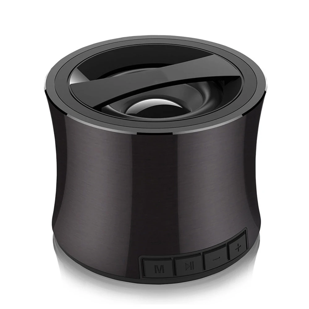 

X5 Metal Subwoofer Bluetooth Speaker Mini Bass Mobile Phone Laptop Wireless Card Speaker Portable HIFi Music Player