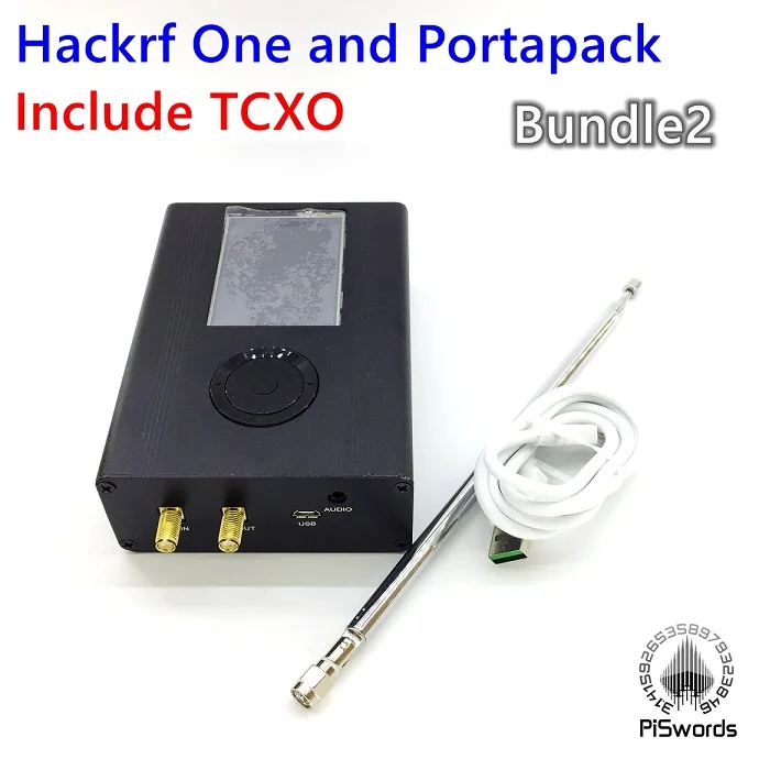 Новая версия portapack с TCXO для hackrf один хаос прошивки 0.05ppm tcxo и металлический корпус - Комплект: Комплект 2