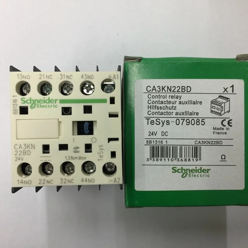 Schneider TeSys K Control relays CA3KN22 CA3KN22BD CA3KN22ED CA3KN22FD CA3KN22MD