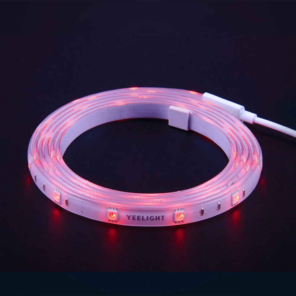 Yeelight Светодиодная лента Wi-Fi RGB умная полоса света для телефона ПРИЛОЖЕНИЕ Голосовое управление Светодиодная лента Водонепроницаемая Для Xiaomi Рождественское украшение