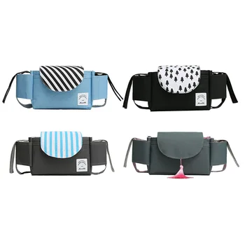 

Stroller Organizer Large Baby Buggy Winter Pouch Bottle Storage Bag for Mother Kids Stroller Accessories Nappy Bag