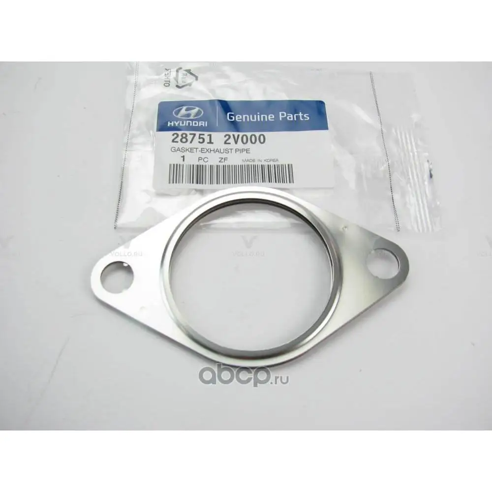 287512V000 Hyundai ПРОКЛАДКА ВЫХЛОПНОЙ ТРУБЫ / GASKET-EXHAU