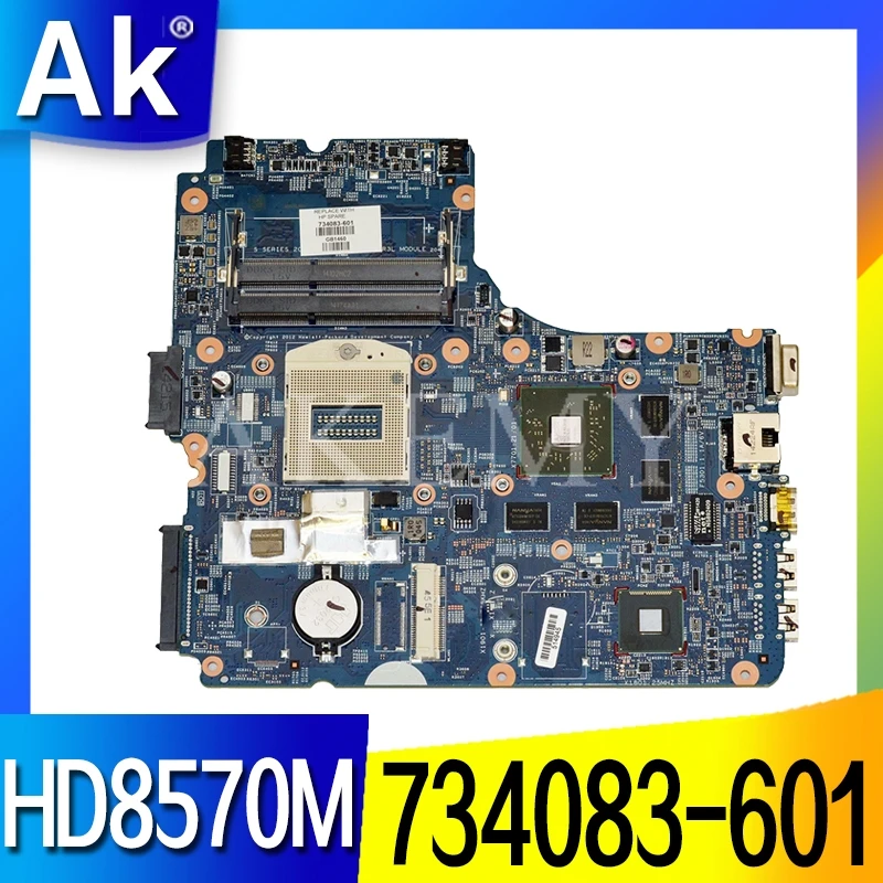 734083-001 734083-601 734083-501 Материнская плата для For HP ProBook 450-G1 450 440 470 G1 PC материнская 48.4YW03.011