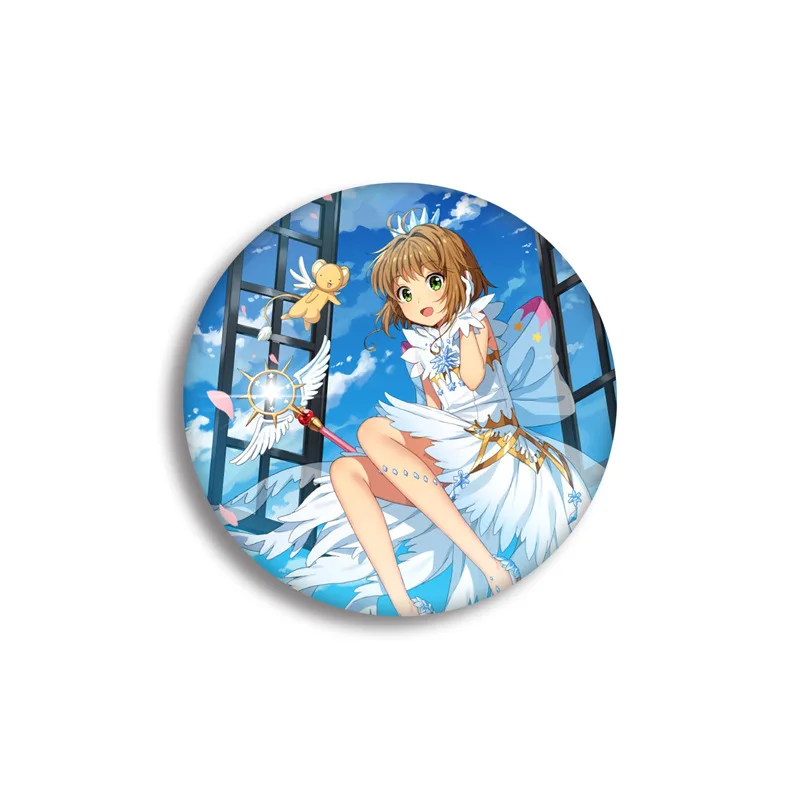 Cardcaptor Sakura Tema Esmalte Alfinete Patch Kero Chan Varinha Mágica  Vedação De Gameboy Broche Crachá Japão Anime Fãs Presente