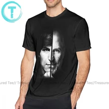 Футболка Steve Jobs, футболка Steve Jobs, Мужская футболка с графическим рисунком, забавная хлопковая Базовая футболка с короткими рукавами, большие размеры