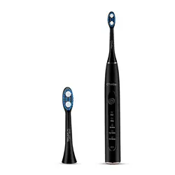 O'bella T10 2-в-1 Водонепроницаемая электрическая зубная щетка USB Перезаряжаемый звуковой electrric Зубная щётка усовершенствованная ультра sonic