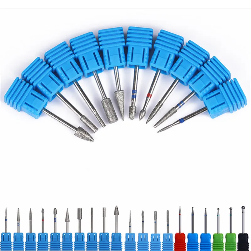 

Diamond Nail Manicure Drill Milling Nail Cutter Electric Nail Drill Bit For Manicure Pedicure Drill Bits Accessories