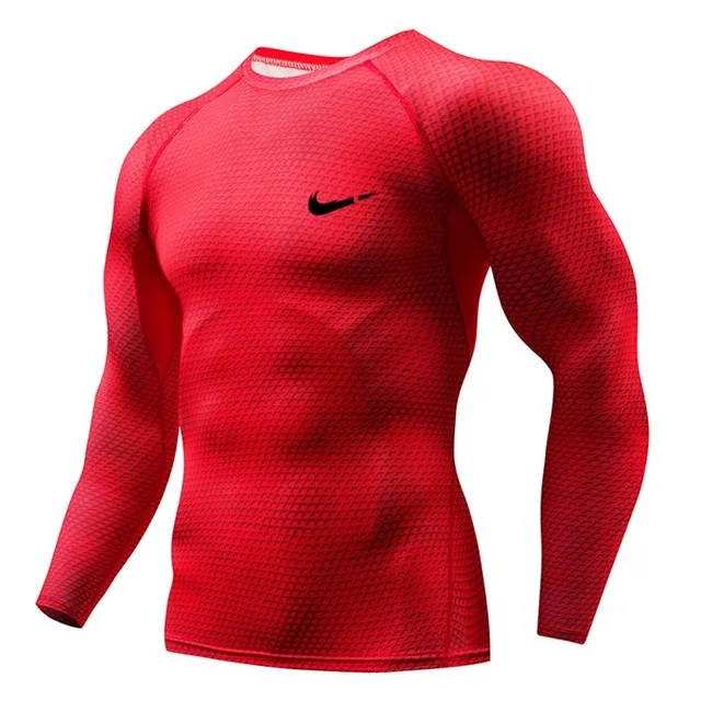 Беговая Толстовка myanner 3D-Druck Gym Рашгард для фитнеса MMA Langarm-Laufshirt Marke Бодибилдинг-тренировочный топ - Цвет: 2
