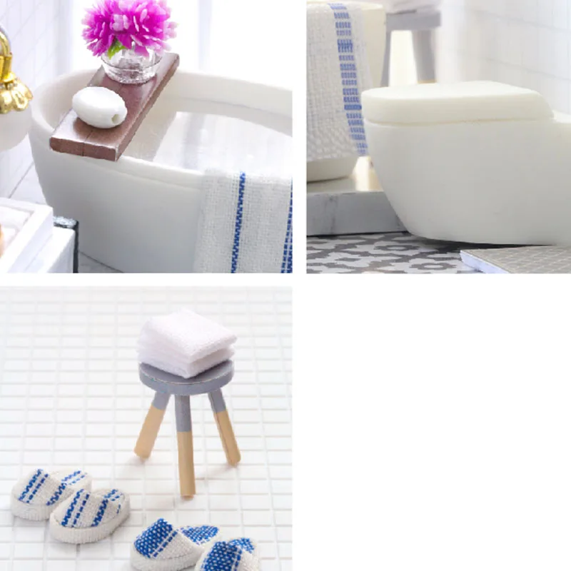 DIY Дом с мебели дети взрослые Деревянные маленькие модель кукольного домика строительные наборы кукольный домик