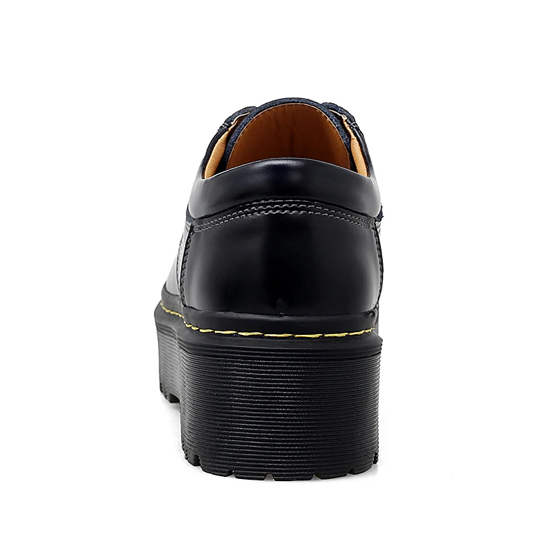 Fashion Women Shoes Square Heel Female Footwear PU Shoes Upper Waterproof Shoe Women Shoes 35-41