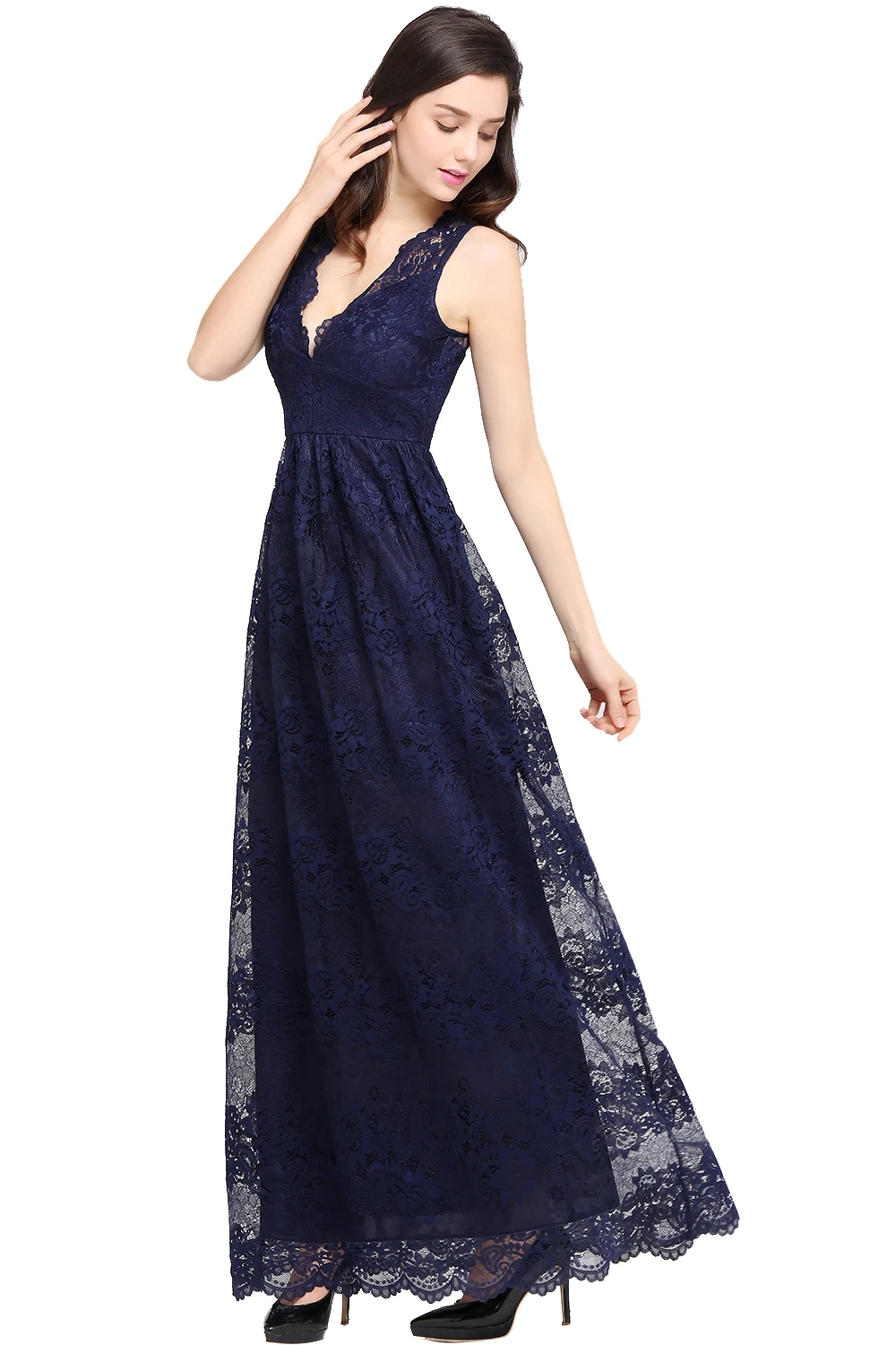 Новое поступление, в течение 3 дней, Элегантные Длинные Вечерние Платья, Платья Vestidos de fiesta de noche, официальное вечернее платье CPS615