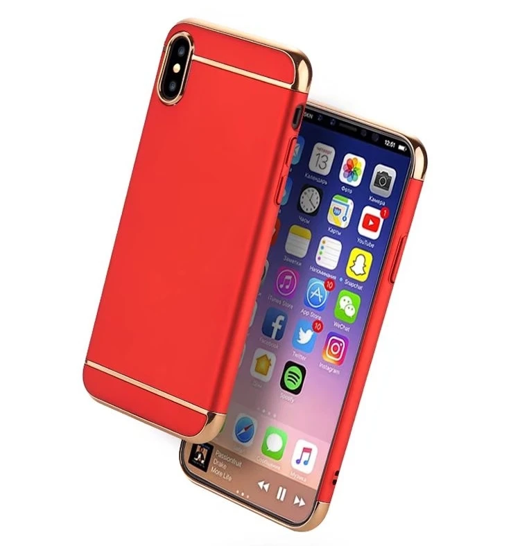 Чехол для Funda iPhone X, 5, 5s, 6, 6 S, 7, 8 Plus, X, XS, Max, XR, Жесткий Чехол для iPhone 7, чехол для ПК, чехол для iPhone 6
