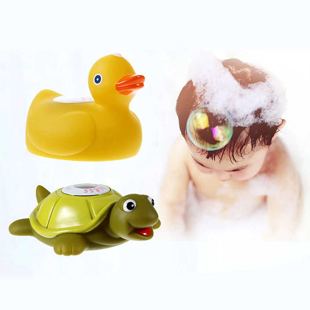 Children Bath Thermometer Animal Floating Digital Toy Water Thermometer Sensing Baby Floating Bath Toy