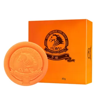 

Horse Oil Anti-Mites Soap Moisturizing Oil-Control Shrink Pores Firming Skin Handmade Soap