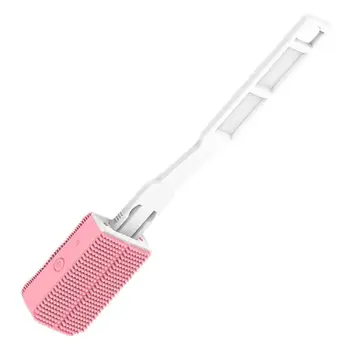 

1PC Bath Body Brushes Electric Shower Brushes Long Handle Bath Brushes Scrubber Waterproof Body Massager Back Cleaning Tool