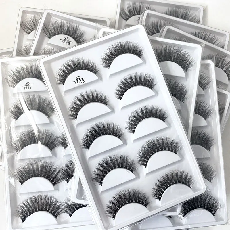  Ӵ 5/10/20/30/50  3d minnk Ӵ ڿ   Ӵ Ӵ ũ faux cils H13 g806