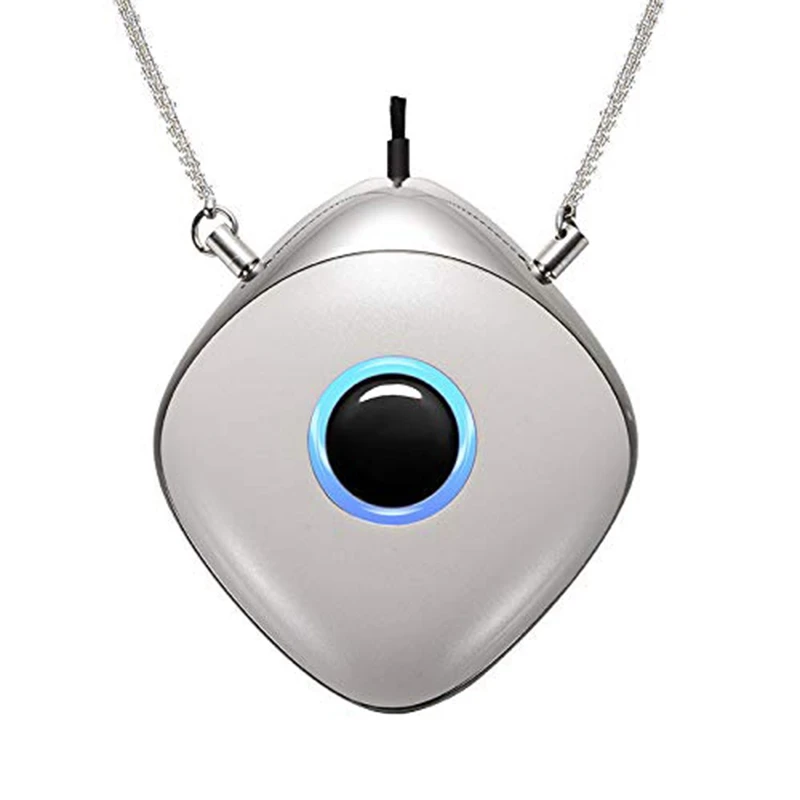 Personal Travel Portable Air Purifier, Negative Ion Purifier, Necklace