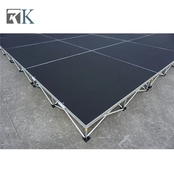 

high load intelligent stage 20cm riser durable platform for truss display concert wedding event