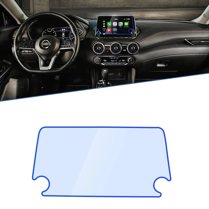 For Nissan Sentra B18 MK4 2020 2021 2022 Car Navigation Film Ultra-Thin Perfect Fit Touch Full Screen Protector Tempered Glass