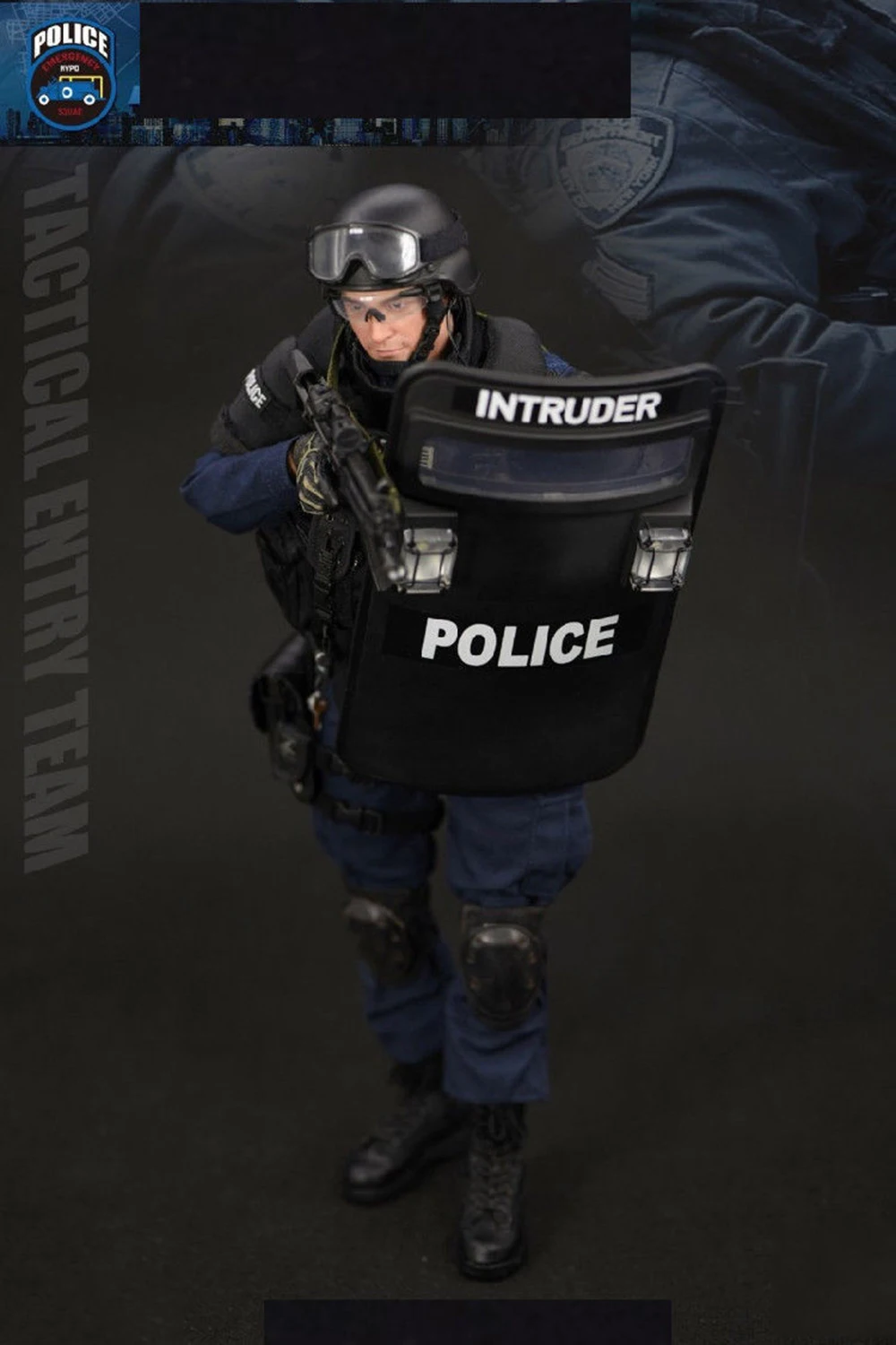 Полный набор коллекции 1/6 шкала Нью-Йоркская полиция солдат ESU тактическая Входная команда фигурка аварийное обслуживание куклы