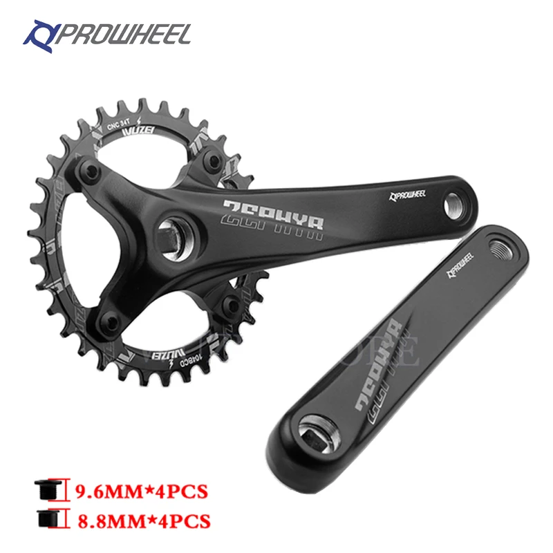 Кривошипная система PROWHEEL Mtb квадратные шатуны Кривошипные рычаги для велосипеда