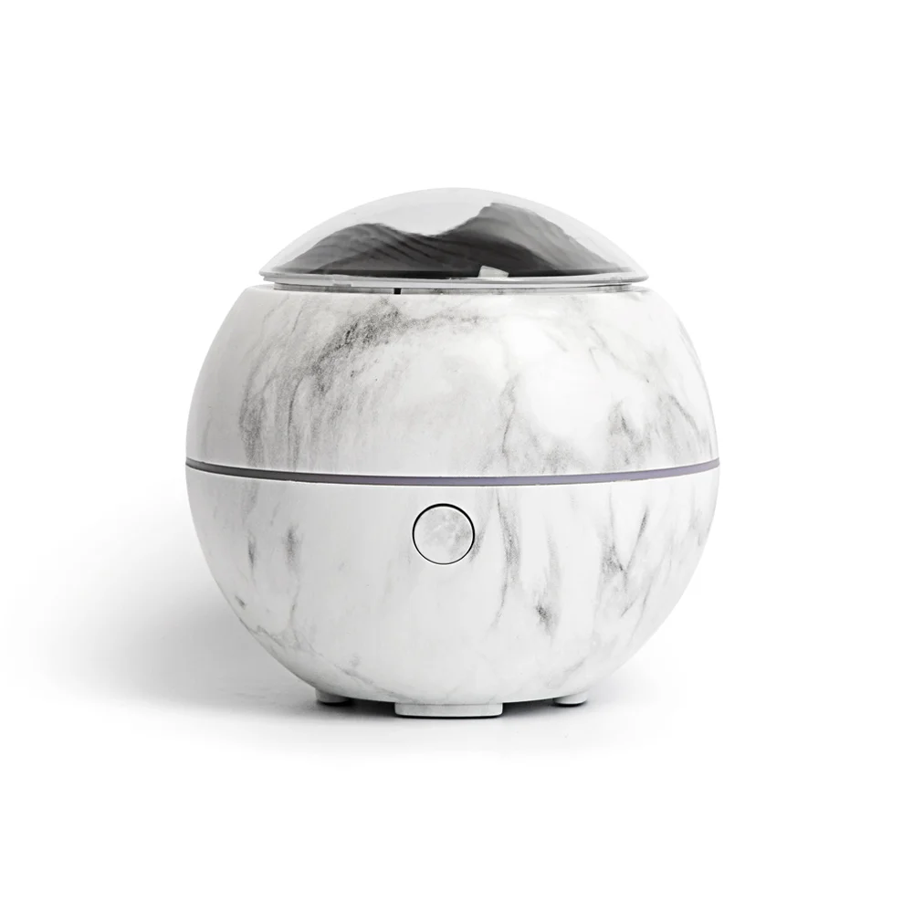 

Mountain View Home Mini Humidifier Wood Grain Aroma Essential Oil Diffuser Air Humidifier USB Ultrasonic Smooth Fog Mist Maker