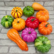 Imitation pumpkin model foamed vegetable photography decoration props fittings cabinets display morning appliances