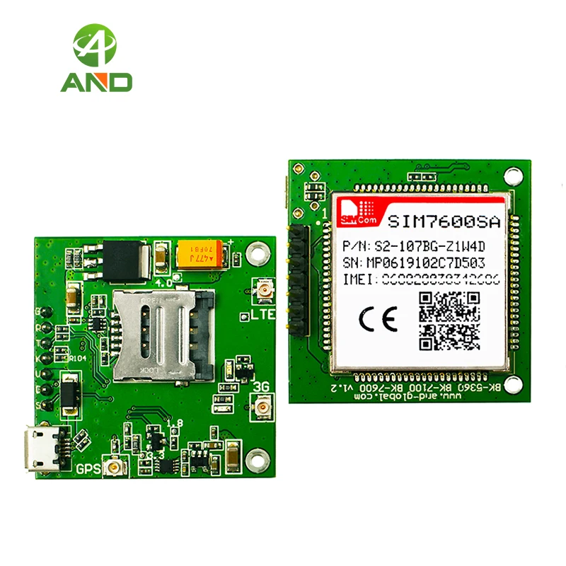 1 шт. SIM7600SA LTE Cat1 мини основная плата, 4 г SIM7600SA коммутационная плата для Австралии/Новой Зеландии/Южной Америки