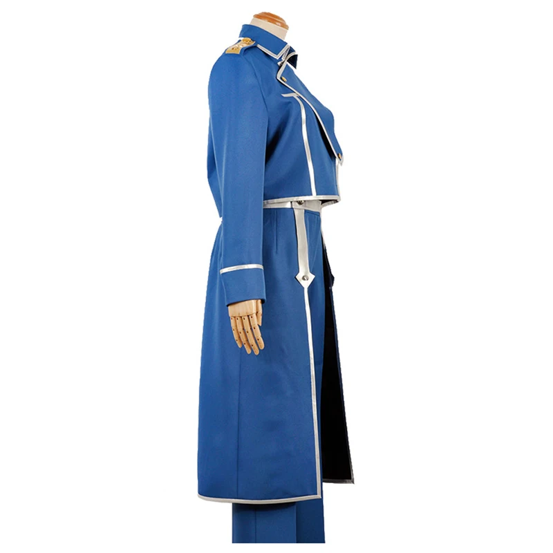 Fullmetal Alchemist Dual Sympathy: Roy Mustang | Military Uniform Cosplay Costume 24 Fullmetal Alchemist Roy Mustang Military Uniform Cosplay Costume