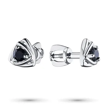 

Earrings made of silver