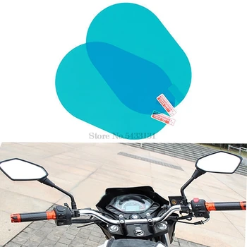 

Motorcycle mirror side accessories waterproof anti rain film for Cbr 600 Rr 2003 Suzuki Gixxer Honda Dio Honda Dio Vespa