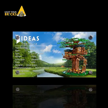 

THE display stand for LEGO 21318 Ideas Tree House custom acrylic Licence brand